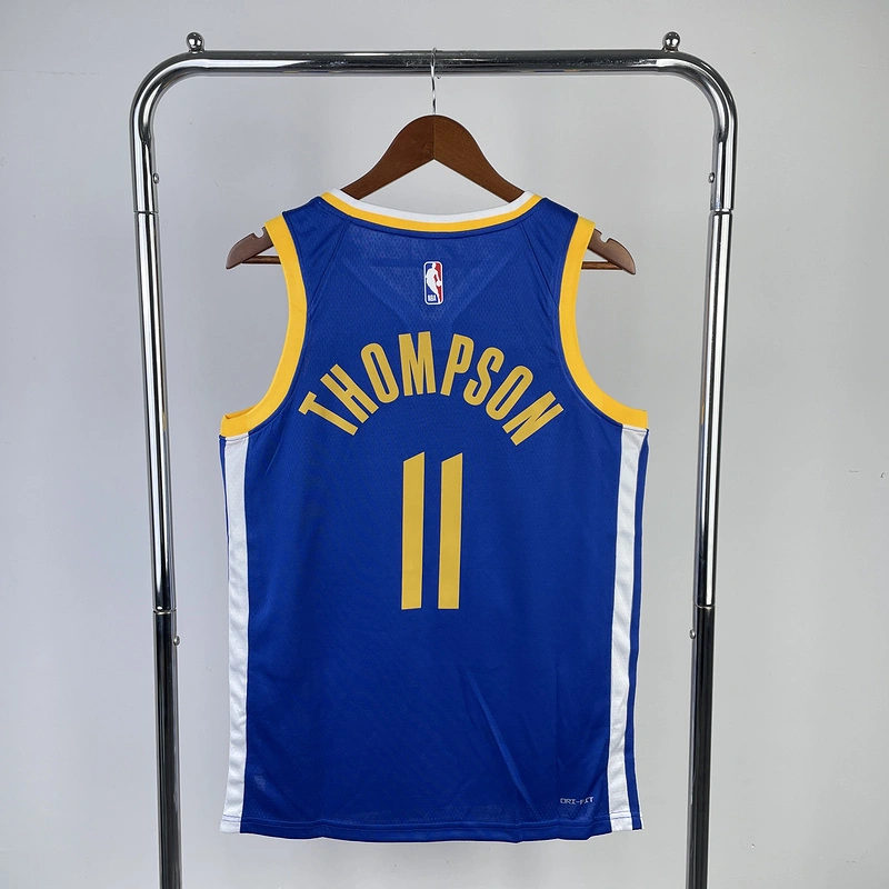 2023 NBA Golden State Warriors 11 THOMPSON Basketball Jersey