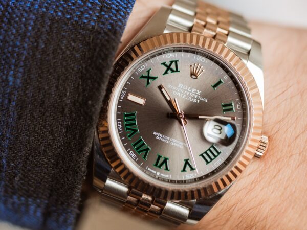 [Superclone] Rolex Datejust 36mm Slate Dial Everose Jubilee 126231