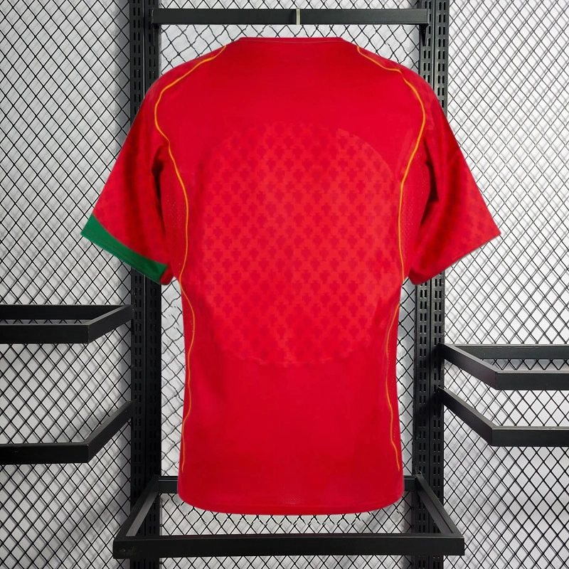 Retro Player 2004 Portugal home FIGO F.COUTO C.RONALDO RUI COSTA Football jersey retro