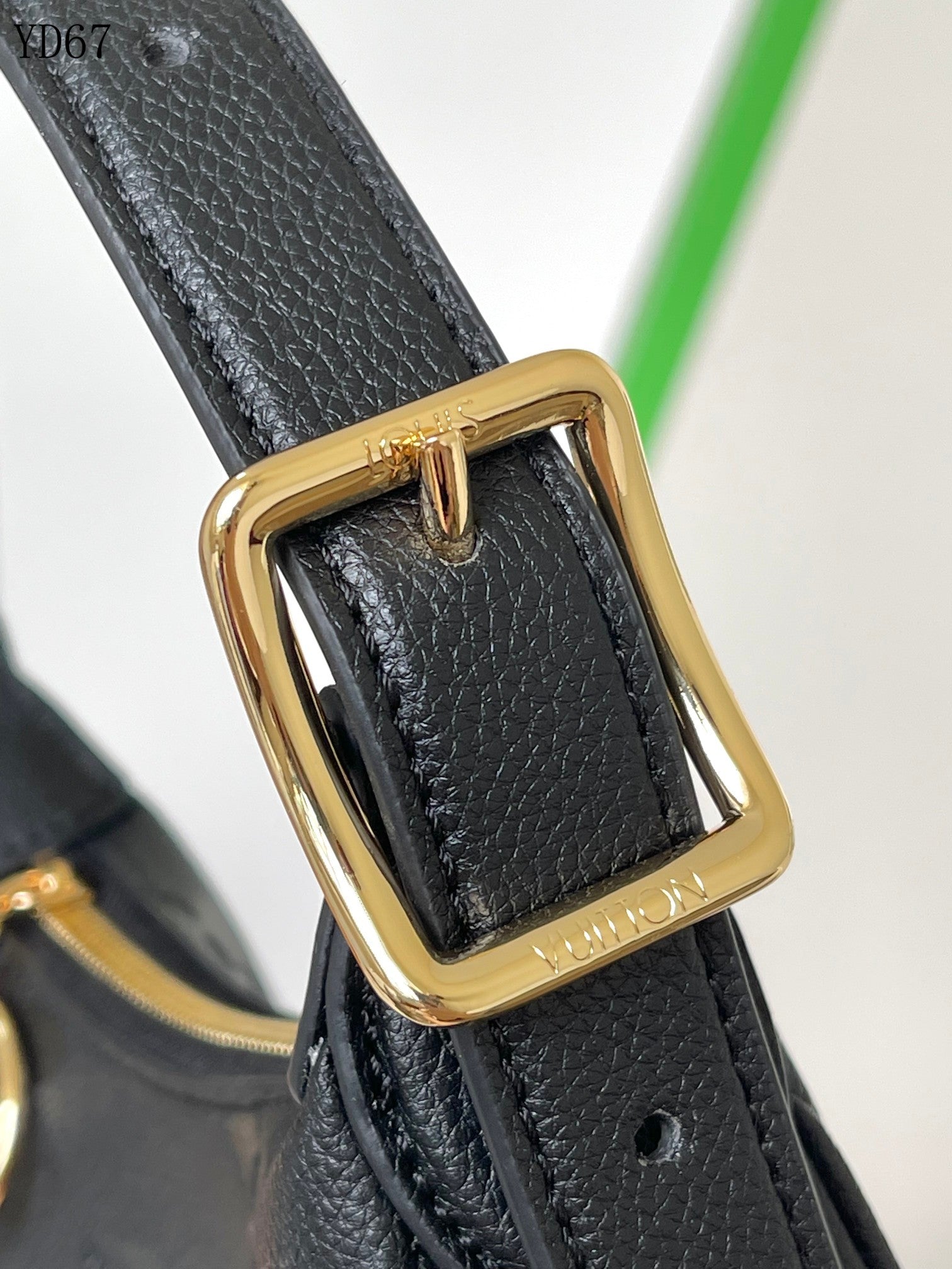 Louis Vuitton Monogram Empreinte Black Shoulder Bag 20Cm M82391