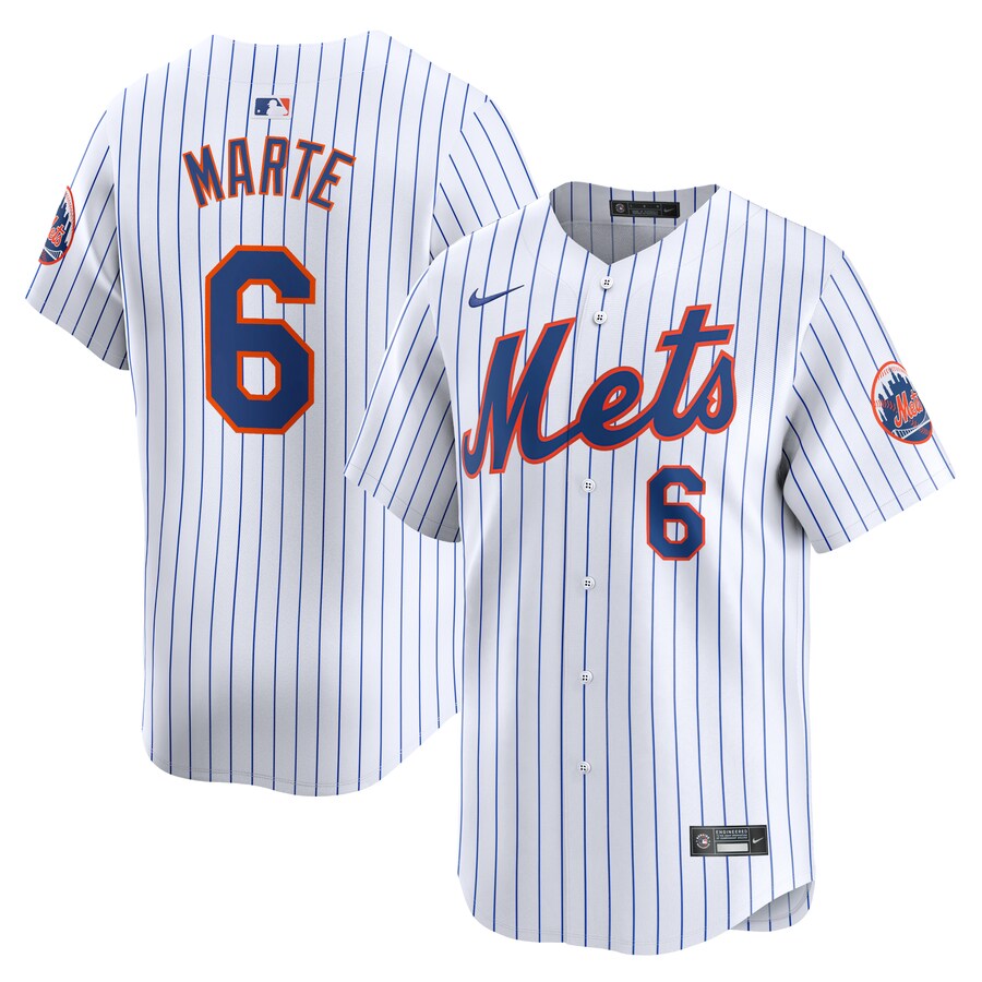 Starling Marte New York Mets Home Limited Player Jersey White
