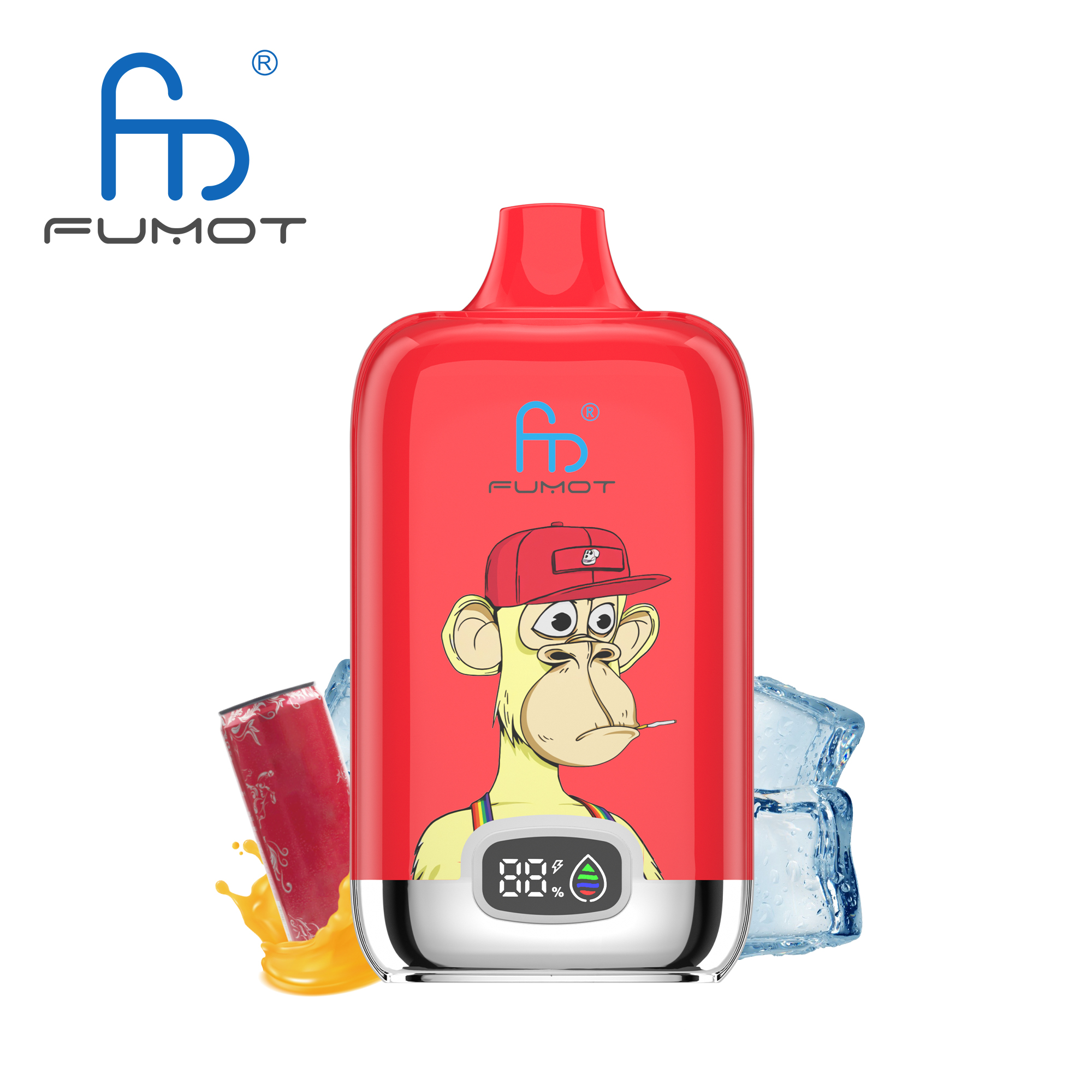 Fumot Digital Box 12000 Puffs Disposable Vape