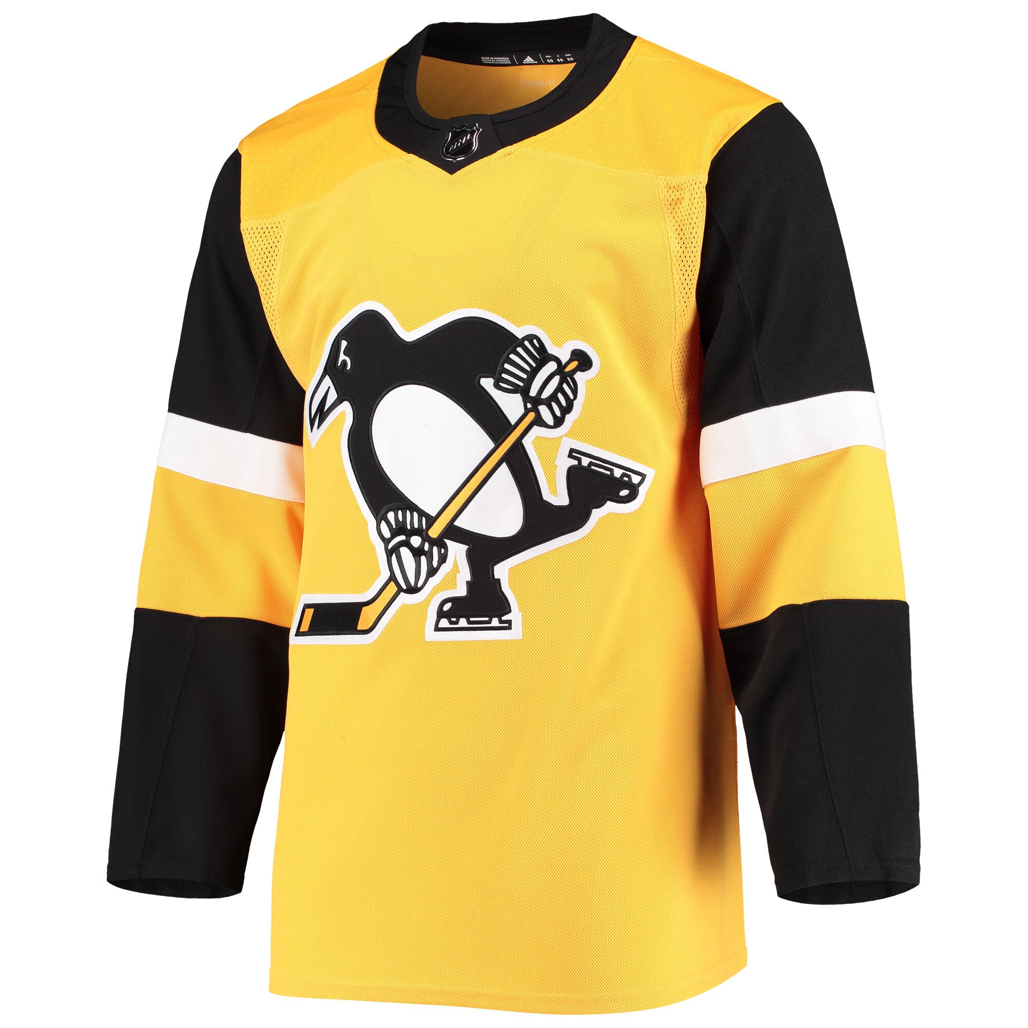 Pittsburgh Penguins adidas Alternate Authentic Team Jersey – Gold