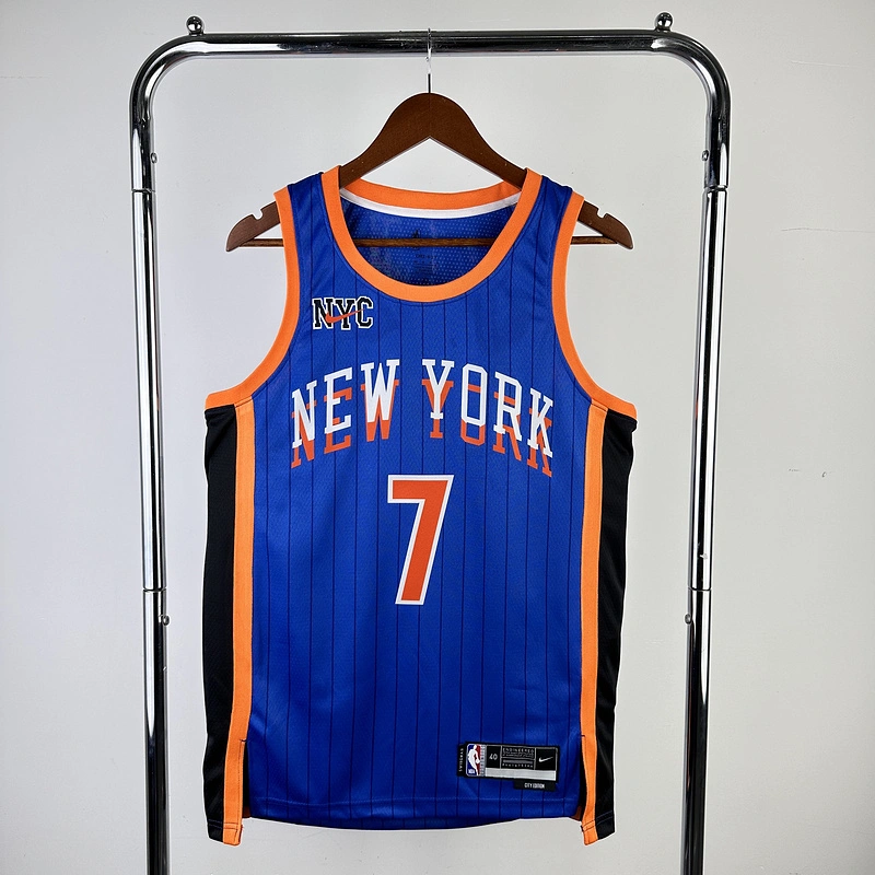 2024 New York Knicks 7 ANTHONY Basketball Jersey