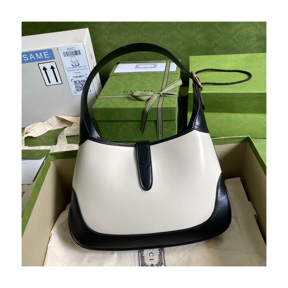 Gucci Jackie 1961 Small Shoulder Bag in White Leather 28cm