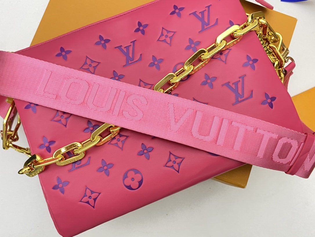 Louis Vuitton Coussin Pink Purple 26Cm