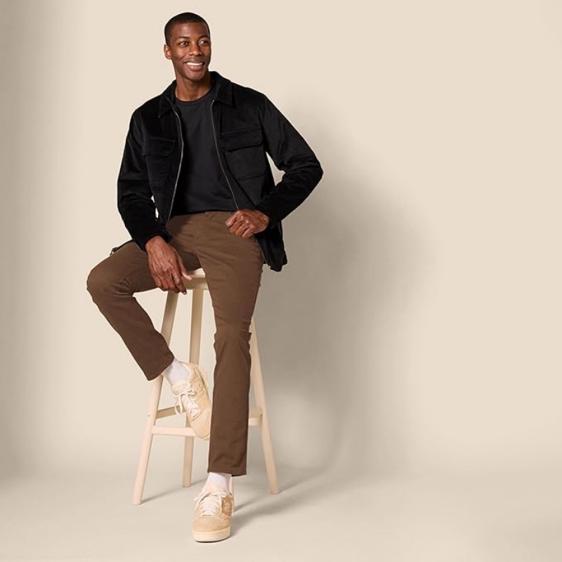 Essentials Men's Stretch Twill Casual Pants