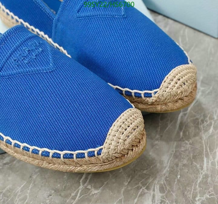 Prada Cotton Drill Espadrilles Blue 1S839M3Lkef0013F020