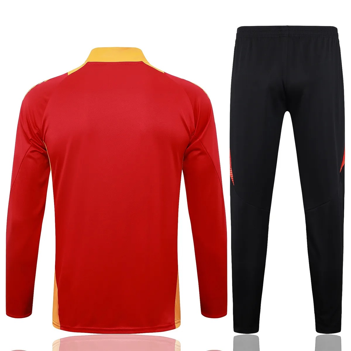Bayern Munich 2024-25 Red and Orange Full-zipTracksuit