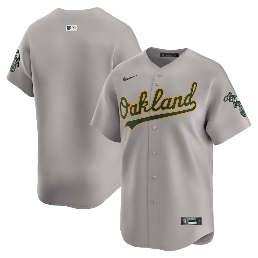 Oakland Athletics Away Limited Jersey Gray
