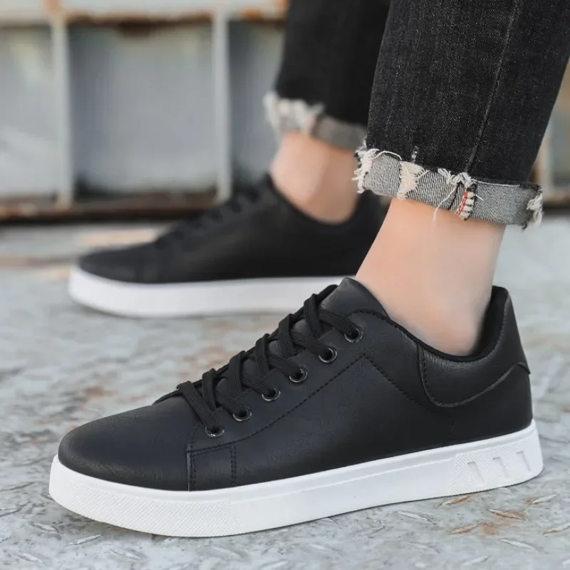 Casual Shoes Loafers British Leather Sneakers Flats Shoes Classic Men Leather Shoes Spring Summer