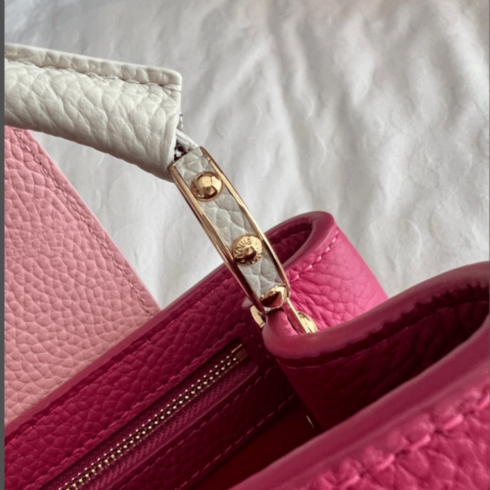 Louis Vuitton Capucines BB Bag Dark Pink 27Cm M20845