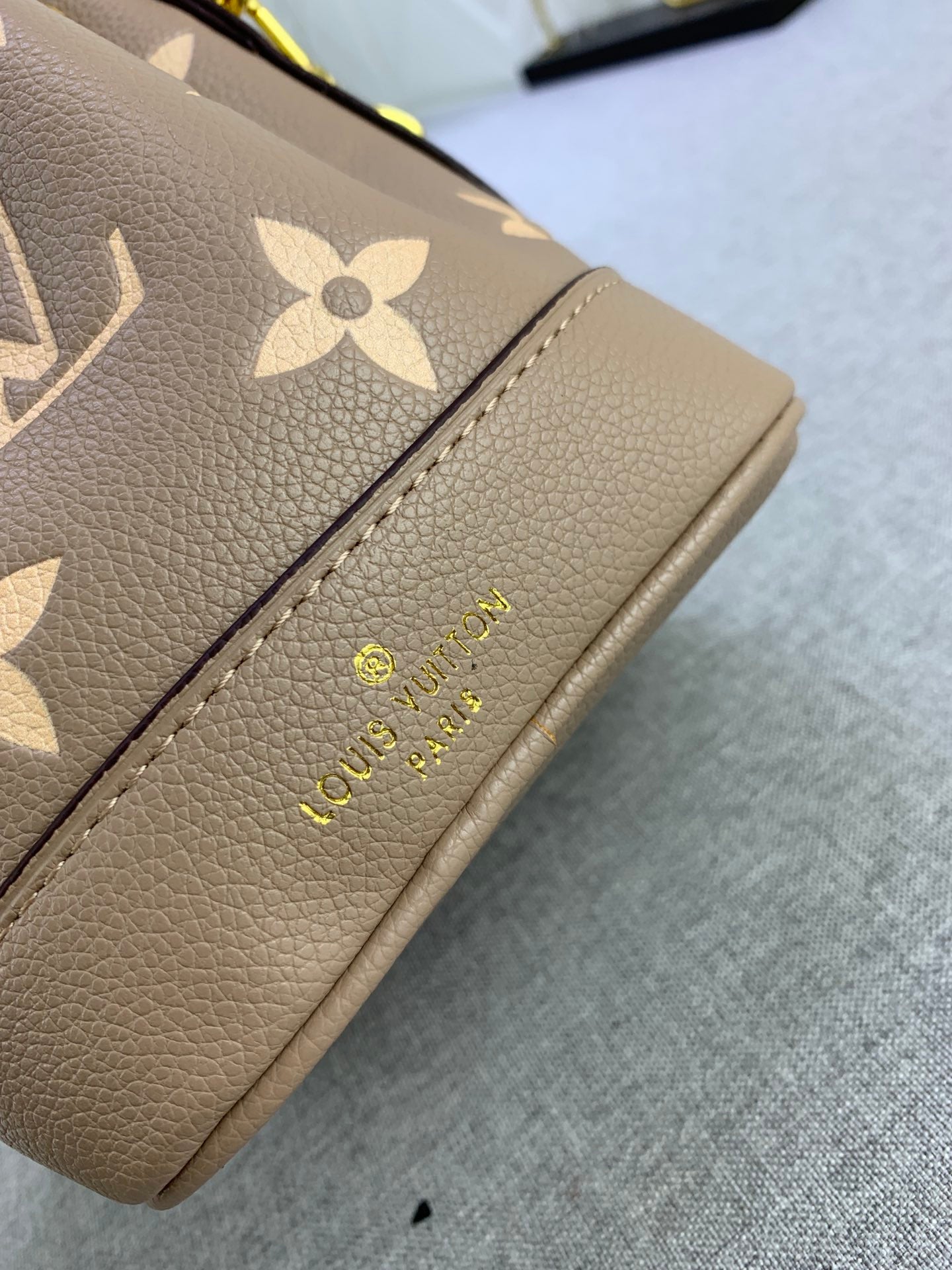 Louis Vuitton Nano No  Tourterelle Gray 16Cm