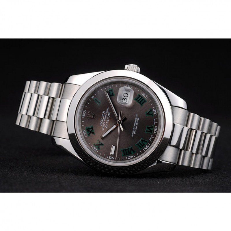 Rolex Datejust 41mm Rhodium Dial 126300 “Wimbledon” Smooth / Oyster