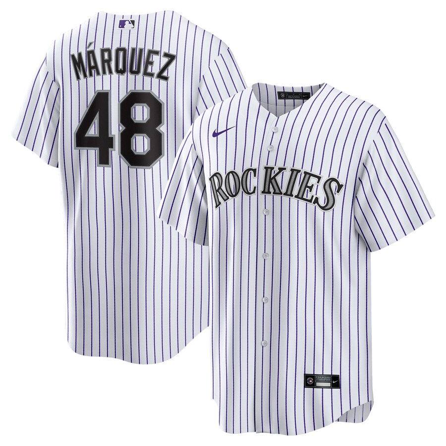 German Marquez Colorado Rockies Home Player Jersey White