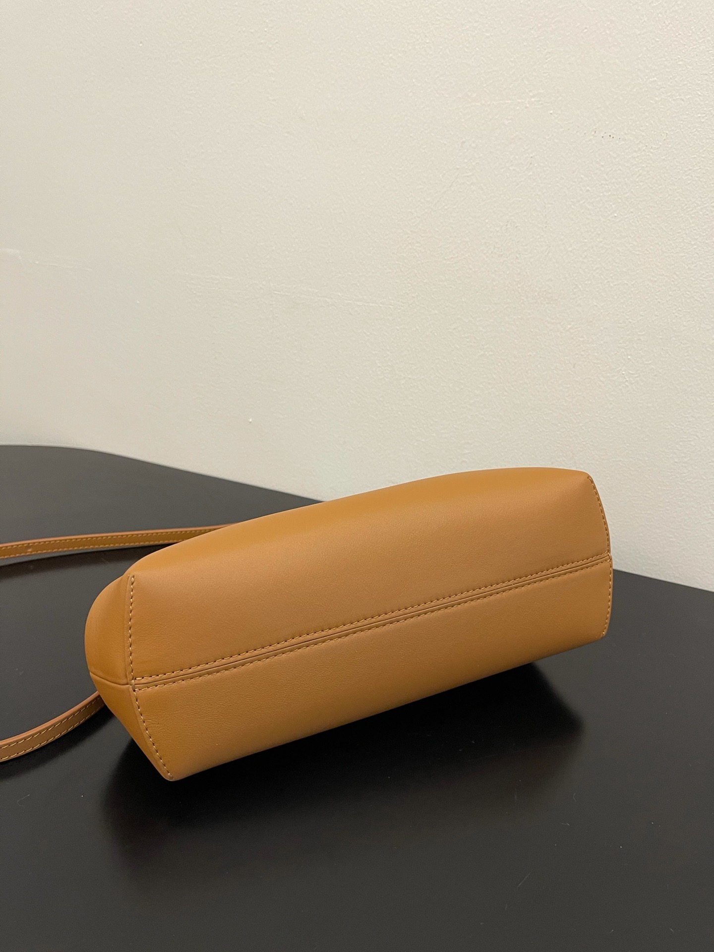 Fendi First Small Nappa Leather Bag Brown 26cm