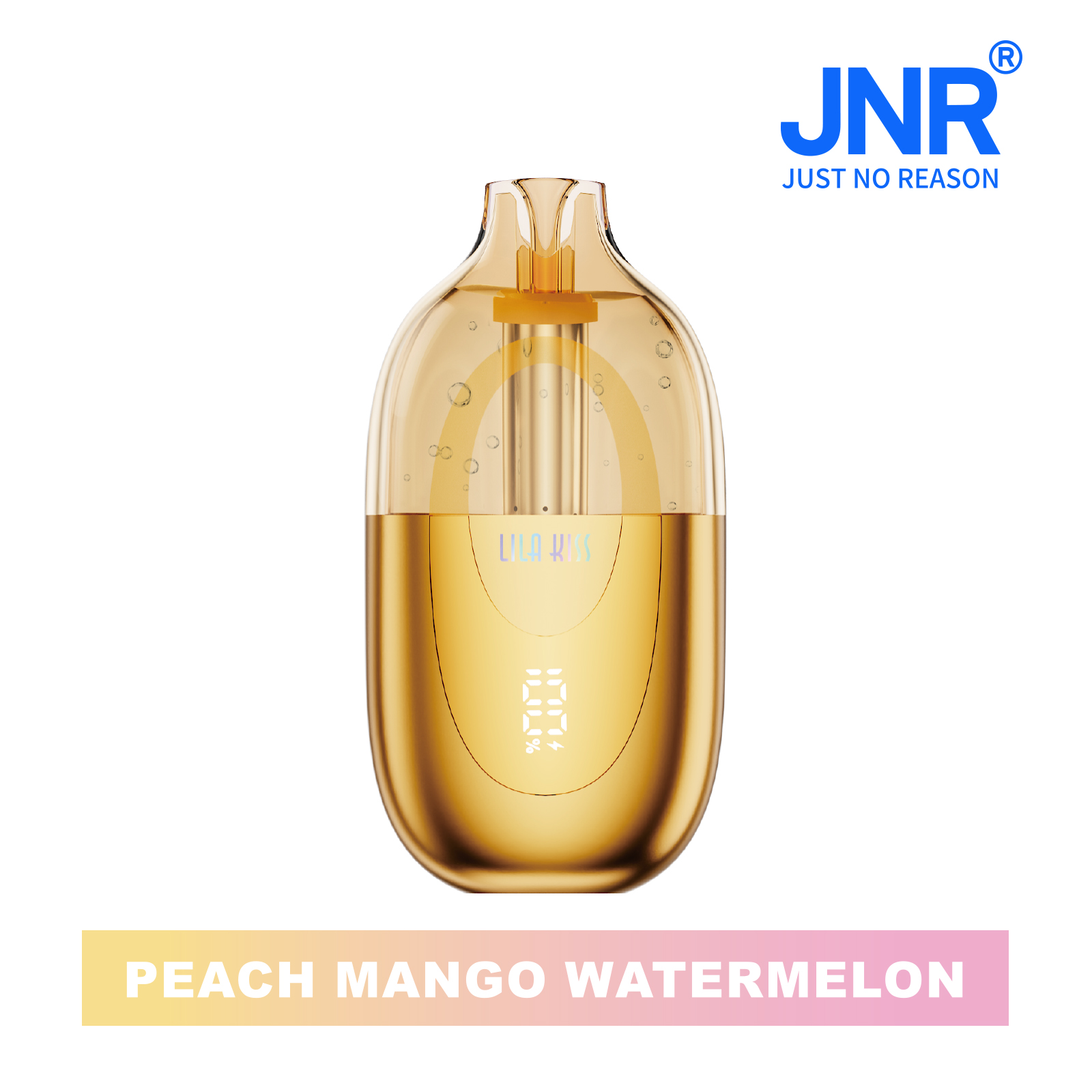 ?NEW?JNR Lila Kiss 60K  Puffs Prefilled Vape |  Rechargeable Transparent Pod Tank