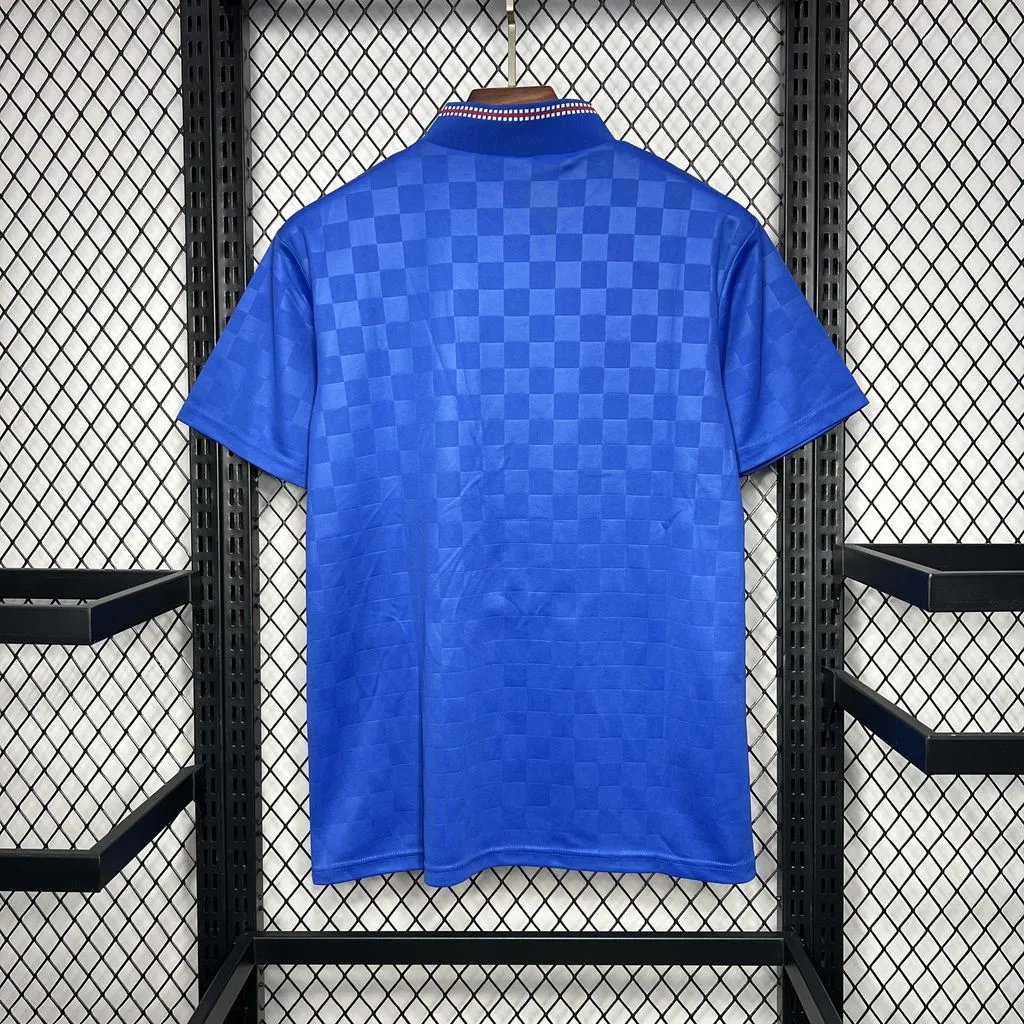 Retro 1987-90 Glasgow Rangers Home football jersey Retro