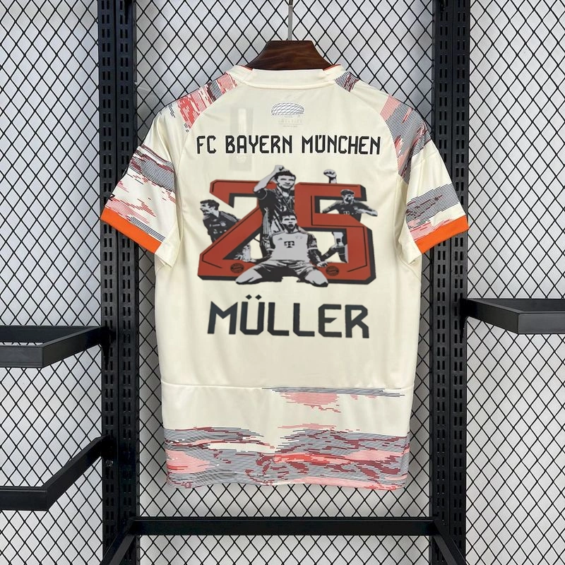 2025-26 MULLER Bayern Munchen 2 Away Football jersey