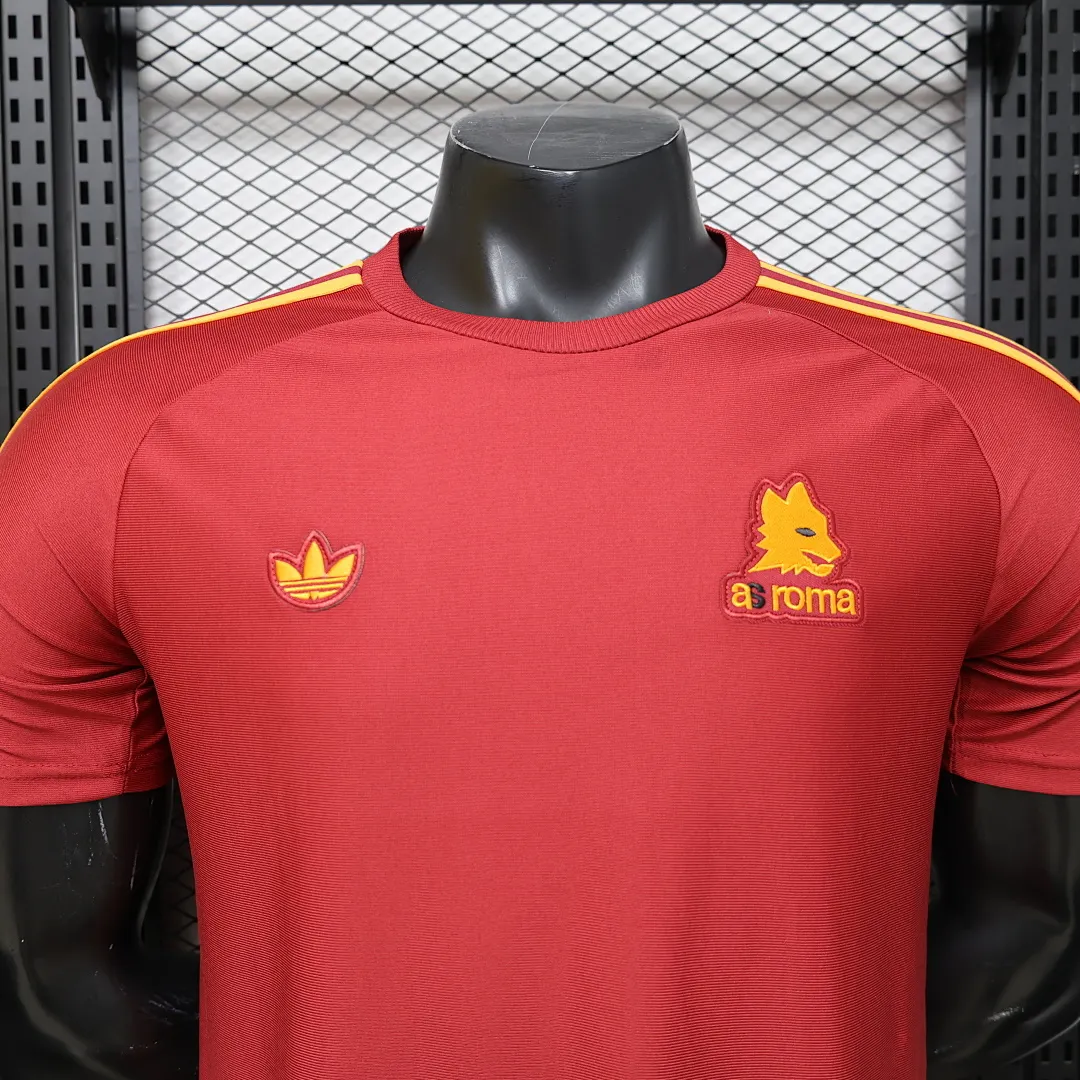 2026/27 Serie A AS Roma Team Leisure Red Football Jersey Player Version - JerseyFun
