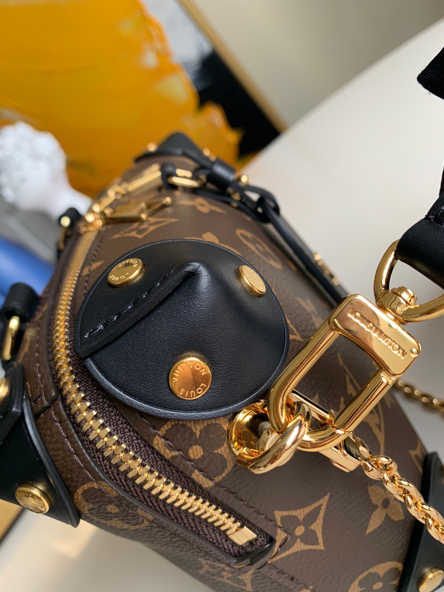 Louis Vuitton Monogram Petite Malle Souple 20Cm M45571