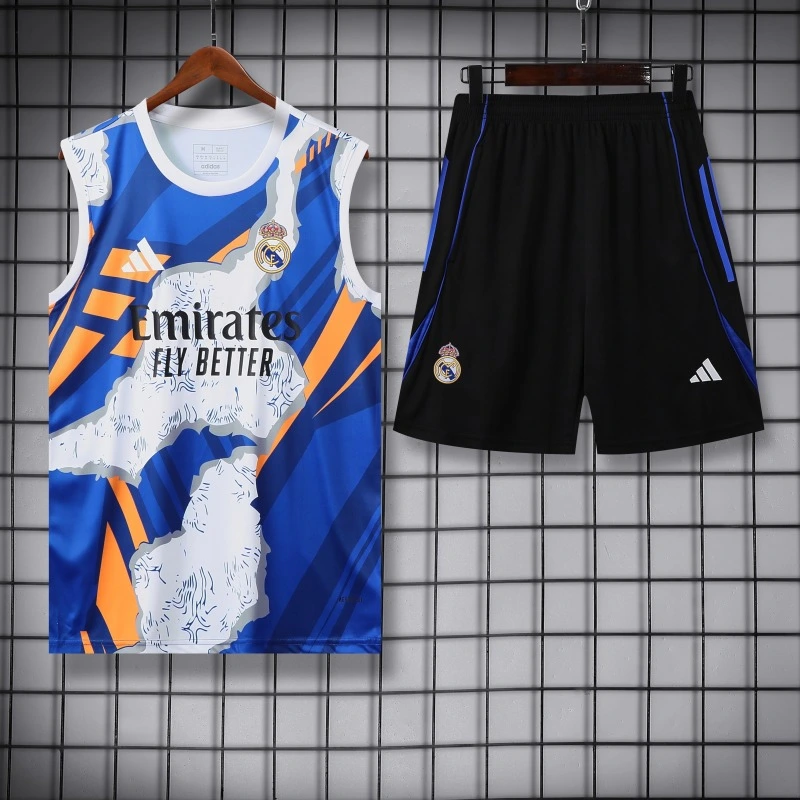 2025-26 Real Madrid Sleeveless Vest Training Wear