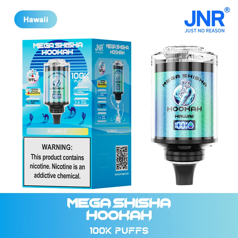 JNR Mega Shisha Hookah 100K Disposable Vape