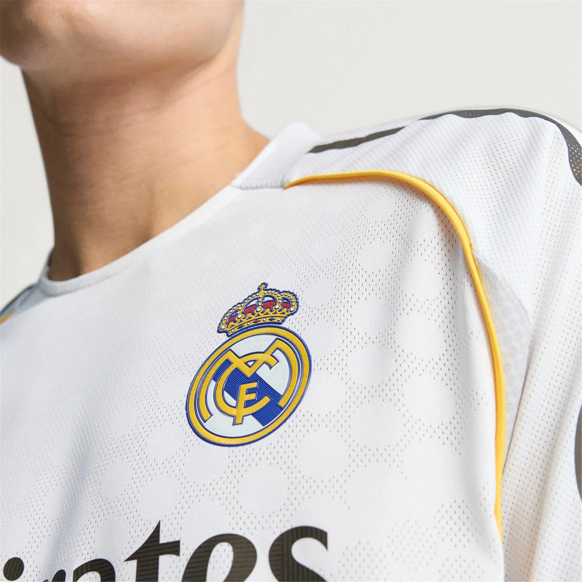 adidas Modric Special Edition Real Madrid Authentic Home Jersey 25/26 w/ Champions League Patches (White)