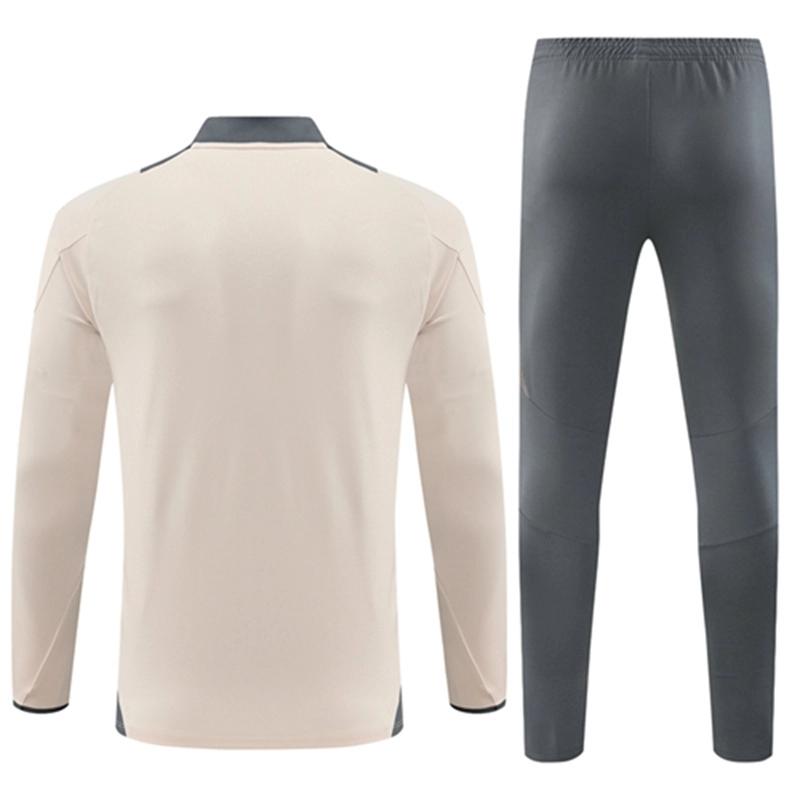 2024-25 Real Madrid Apricot Long Sleeve Training Suit