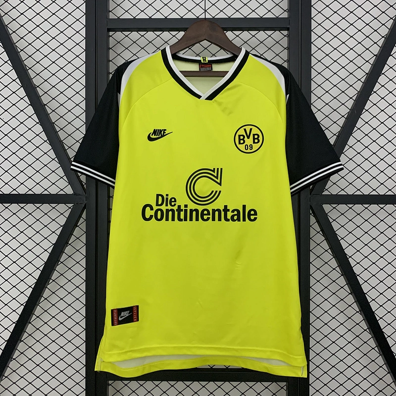 Retro 1995-96 Dortmund home Football jersey retro