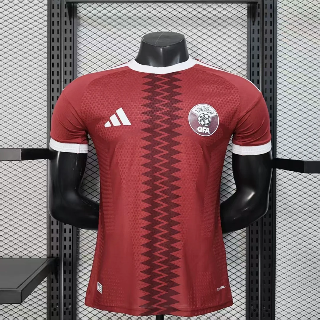 World Cup 2026 Qatar Team Home Football Jersey Player Version