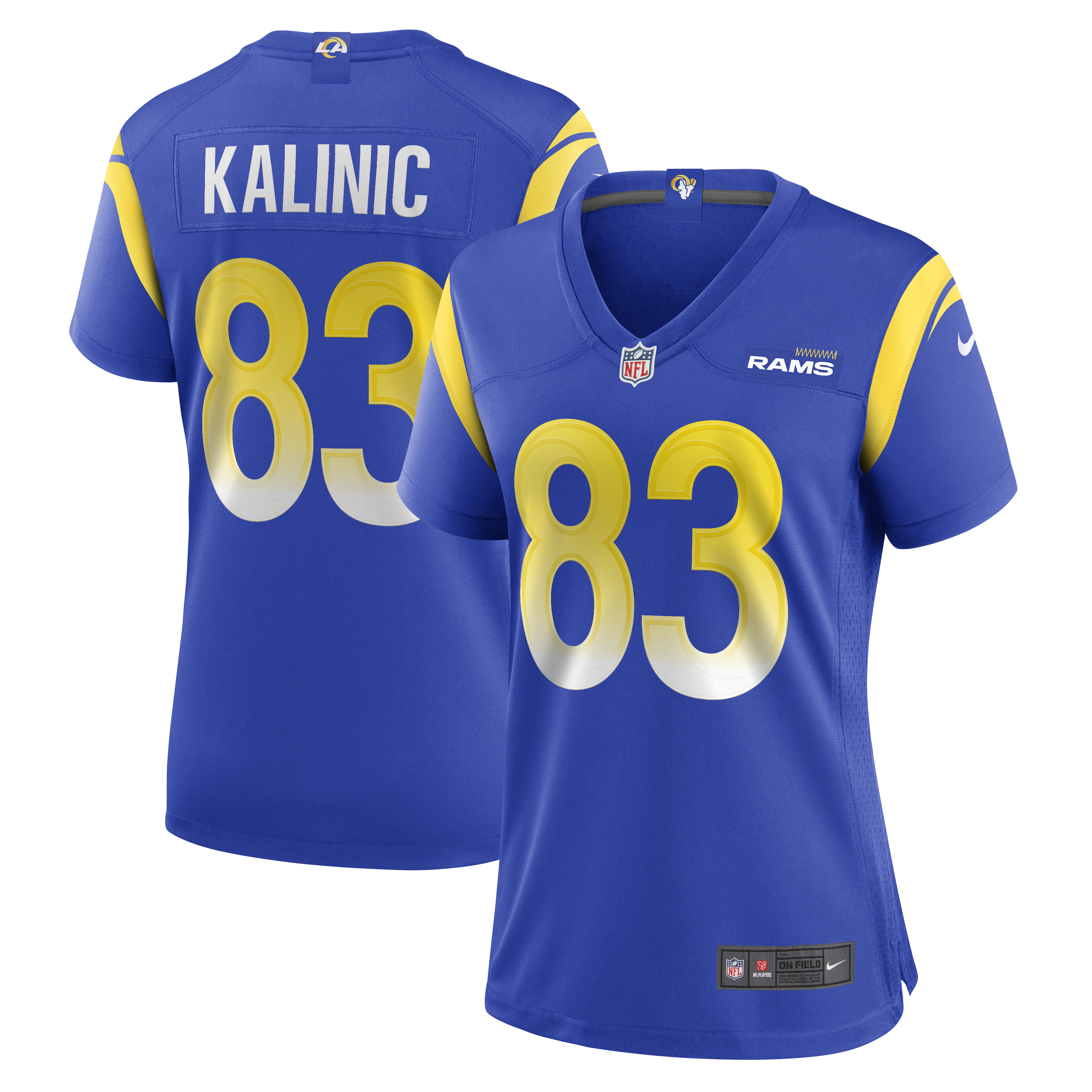Nikola Kalinic Los Angeles Rams Nike Women's  Game Jersey - Royal