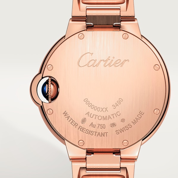 Cartier BALLON BLEU Diamond Rose Gold 33mm