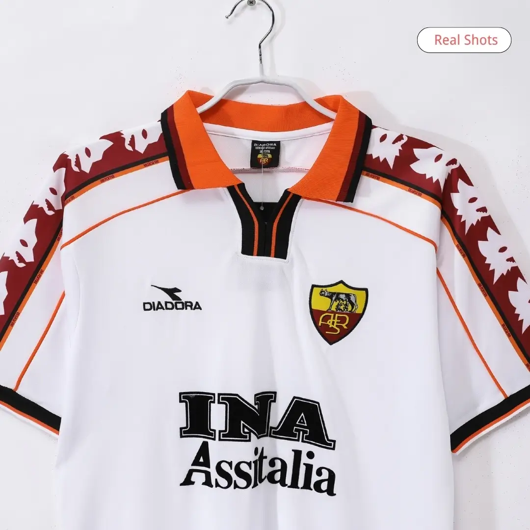 Retro Roma Away Soccer Jersey 1998/99