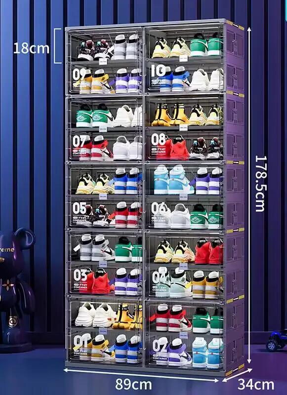 🎁Dust-Free Black Portable Shoe Organizer🥾
