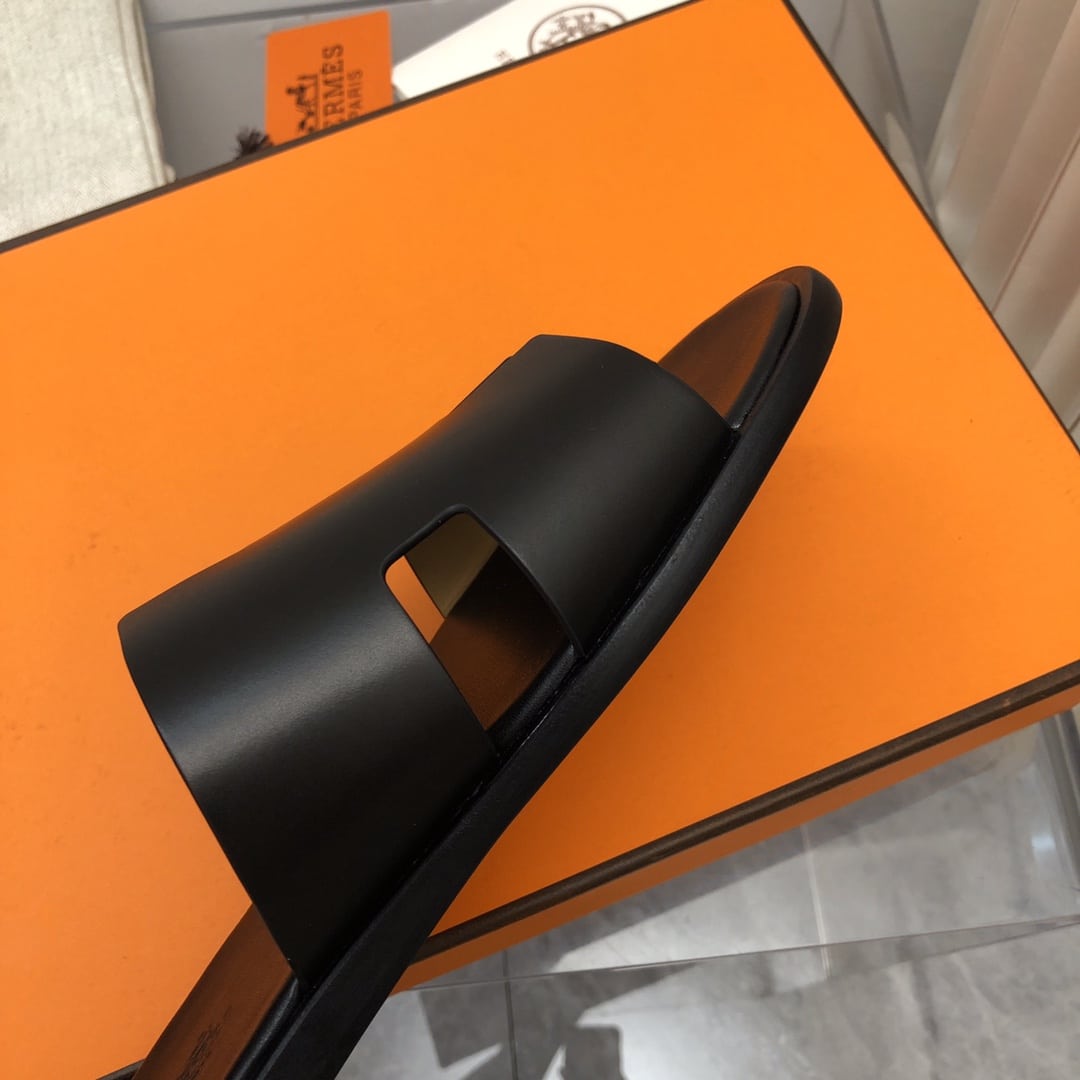 Hermes Izmir Sandal Black H041141Zh01390