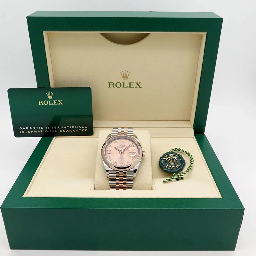 [Superclone] Rolex Datejust 36mm Rosé – Colour Dial Jubilee 126201