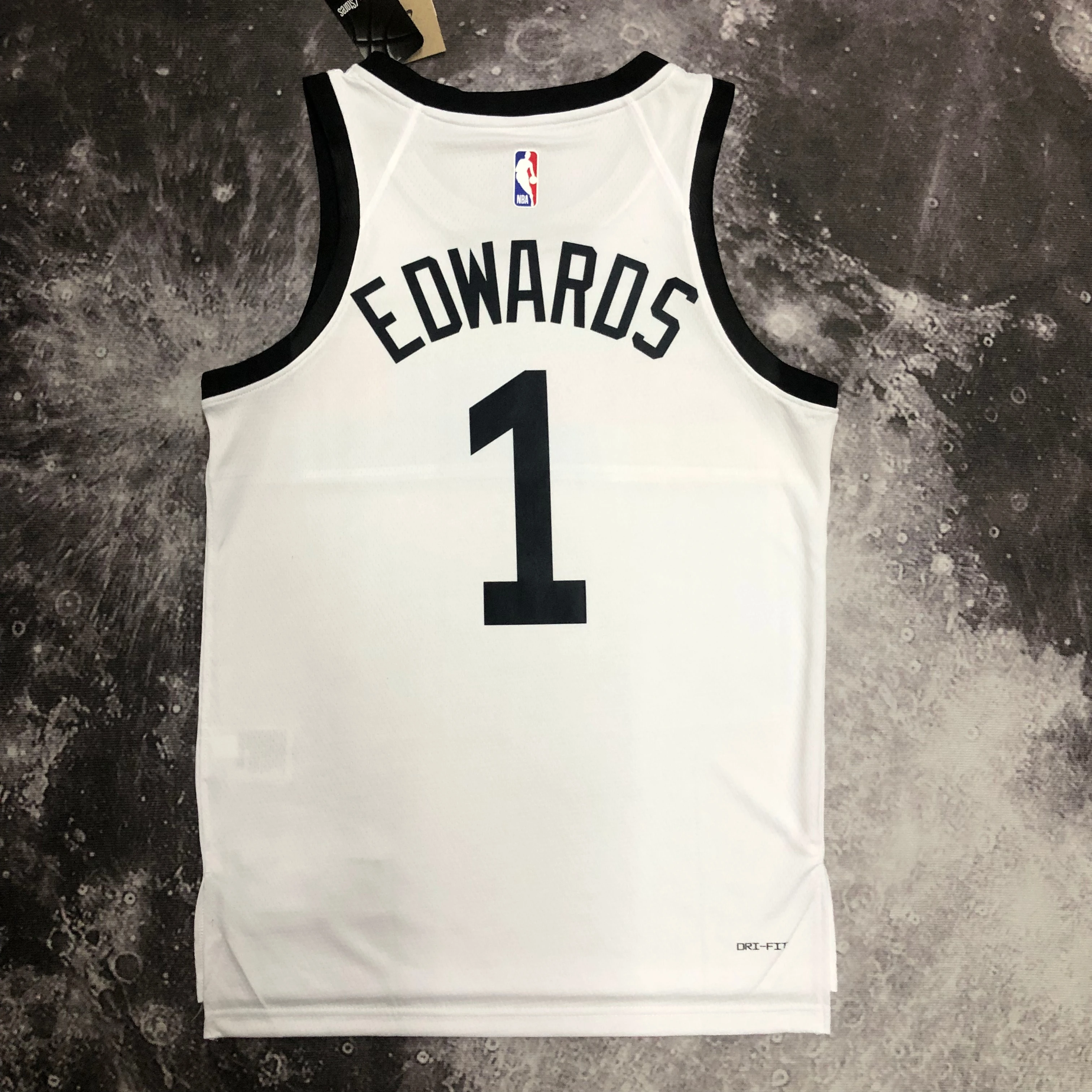 2023 NBA Minnesota Timberwolves 1 Edwards Basketball Jersey