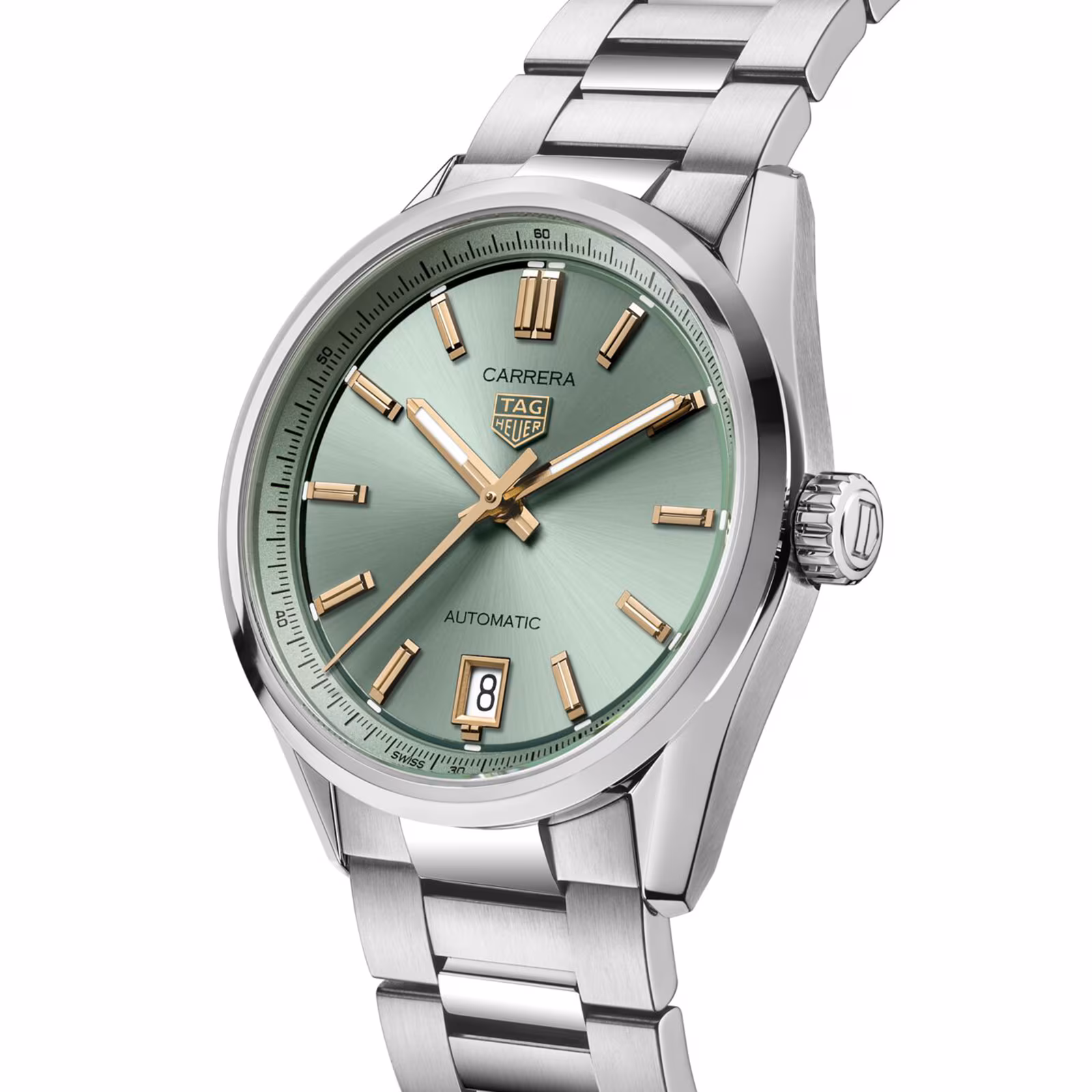 TAG Heuer Carrera Date 36mm Unisex Watch Green WBN2312.BA0001