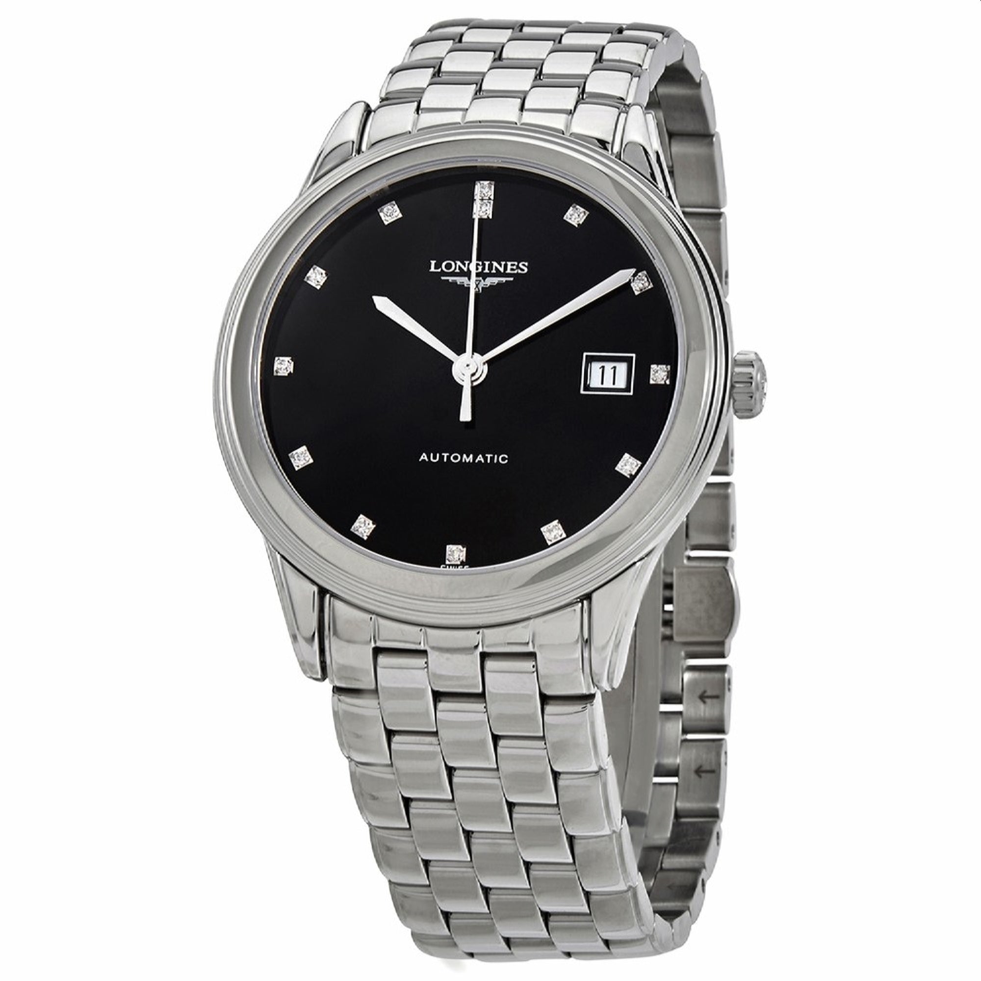 【Super Clone】Longines Men's L4.974.4.57.6 Flagship Stainless Steel Watch