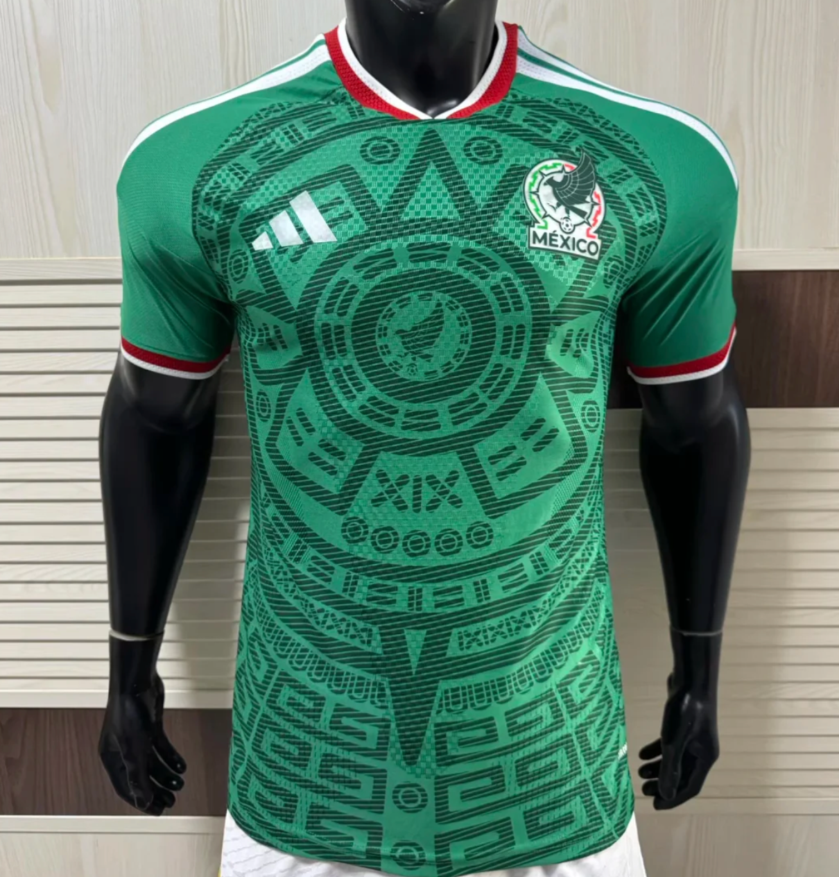 World Cup 2026 Mexico Team Home Football Jersey Player Version