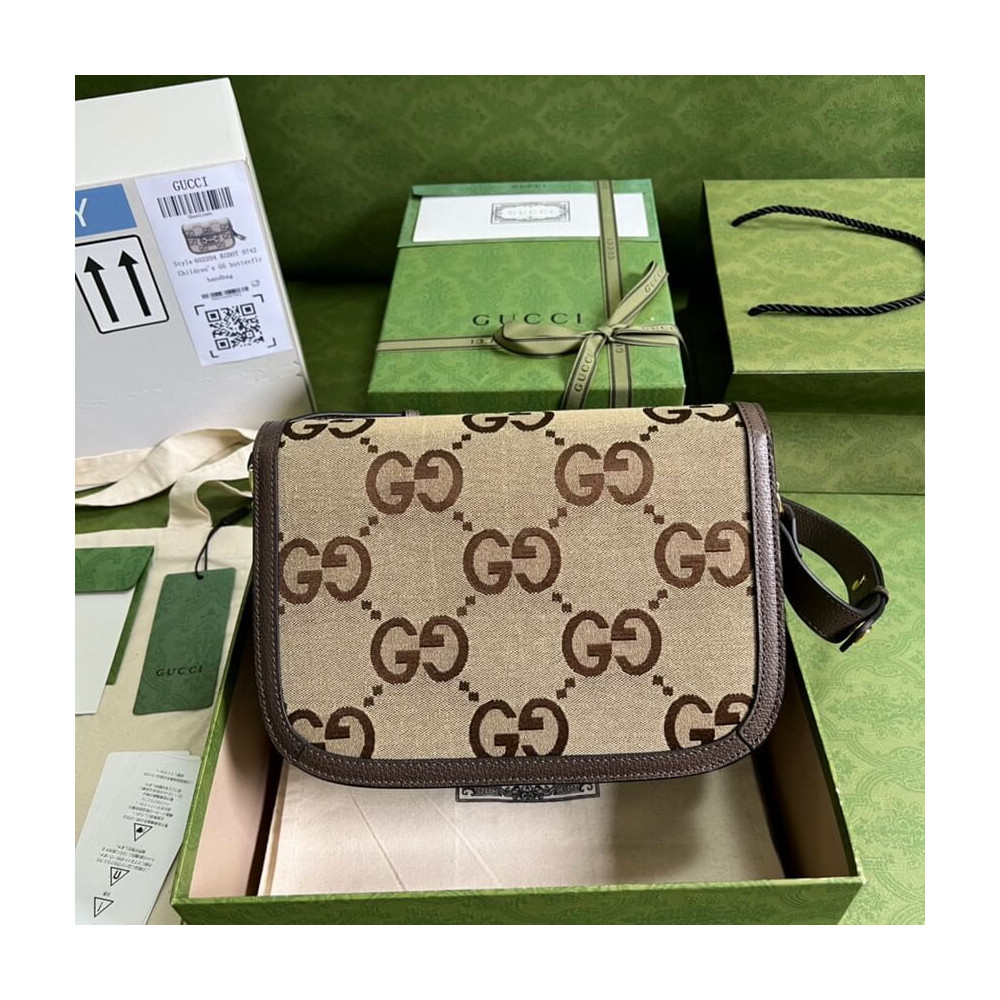 Gucci Horsebit 1955 Shoulder Bag with Jumbo GG
