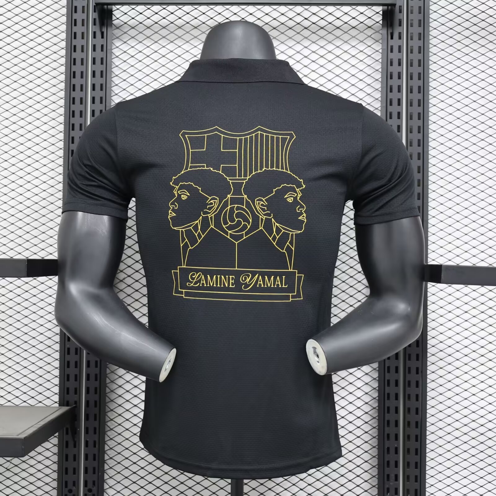 2024/2025 Player Version Barcelona Black LAMINE YAMAL Commemorative 304 Football Shirt 1:1 Thai Quality