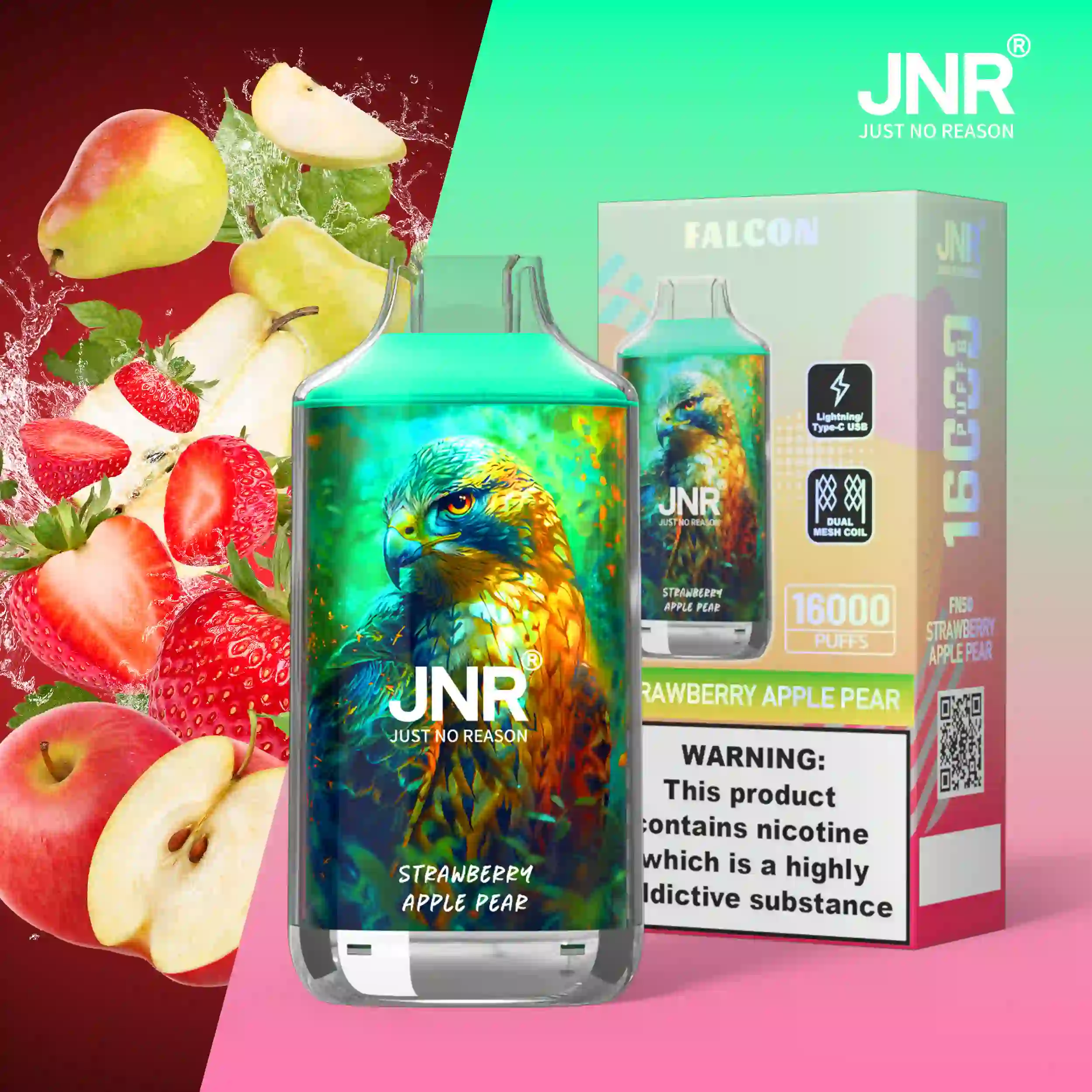 JNR Falcon 16000 Puffs Disposable Vape