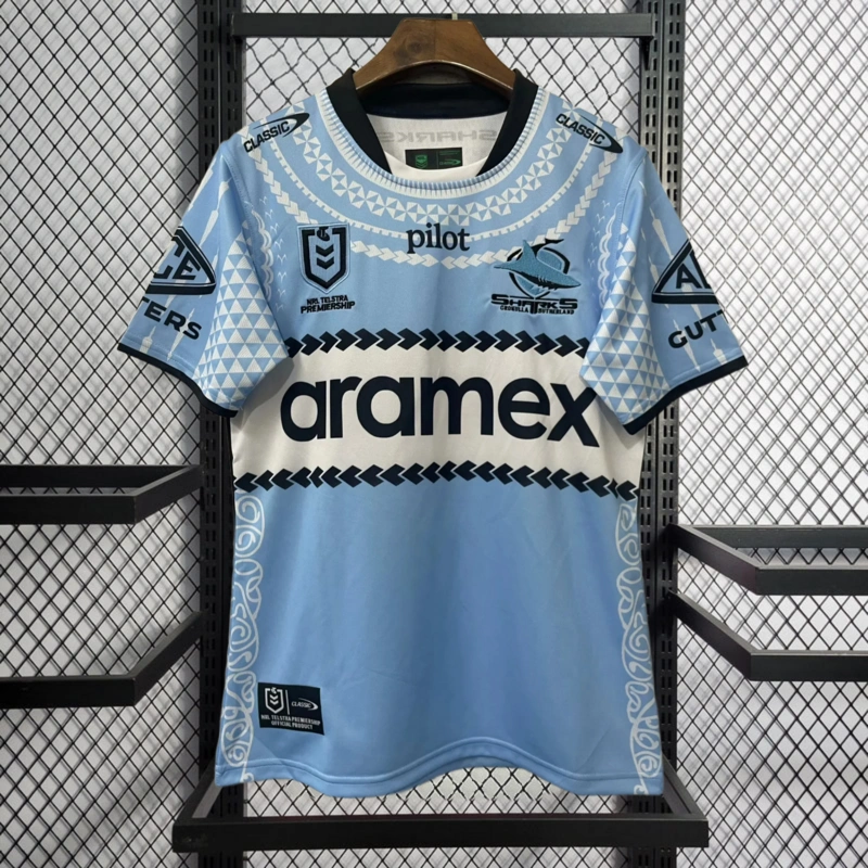 2025 Cronulla-Sutherland Sharks Rugby Jersey