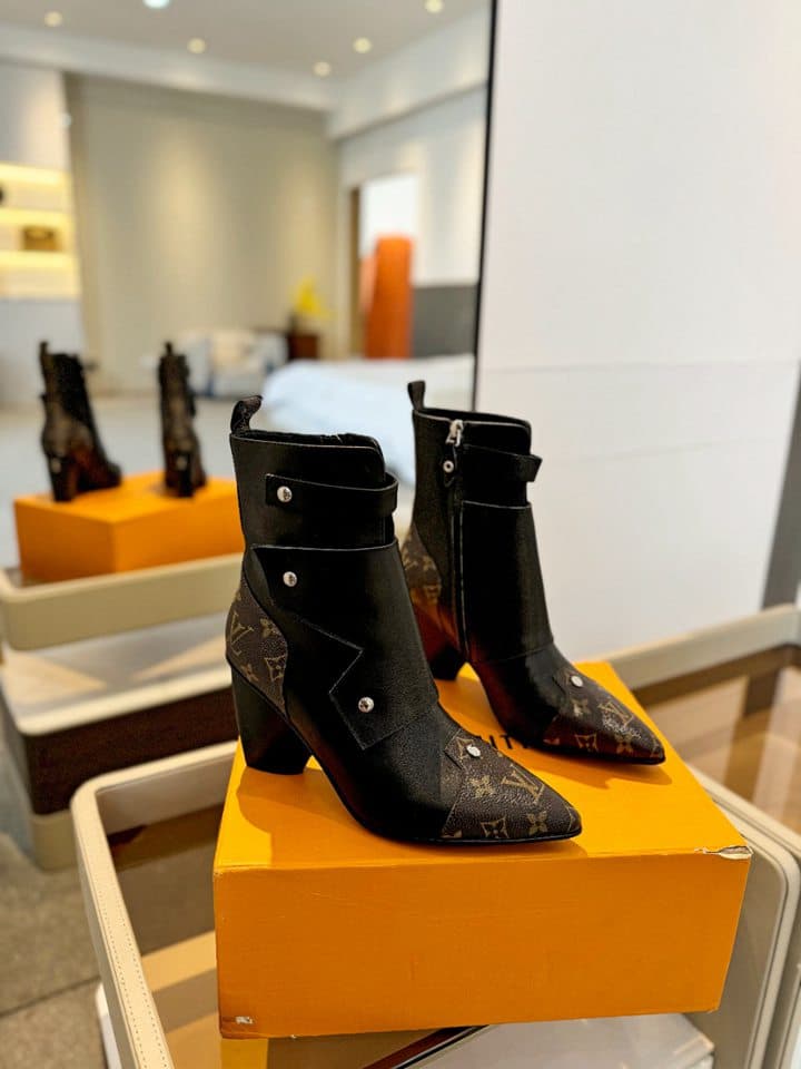 Louis Vuitton Trinity Boot Monogram And Black