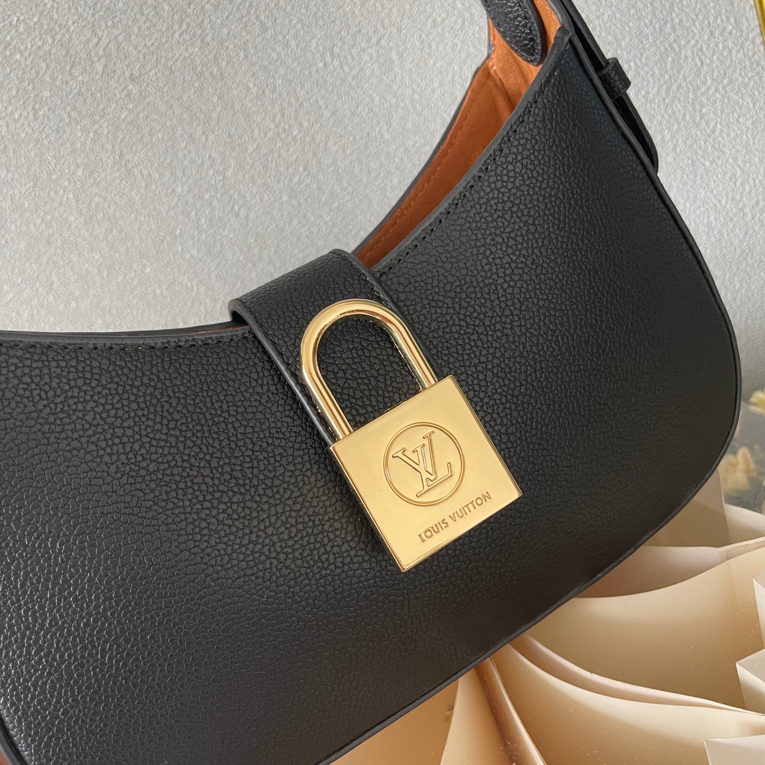 Louis Vuitton Low Key Shoulder Bag Black 25Cm M24611