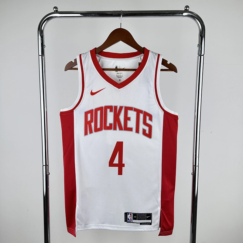 2023 NBA Houston Rockets 4 GREEN Basketball Jersey