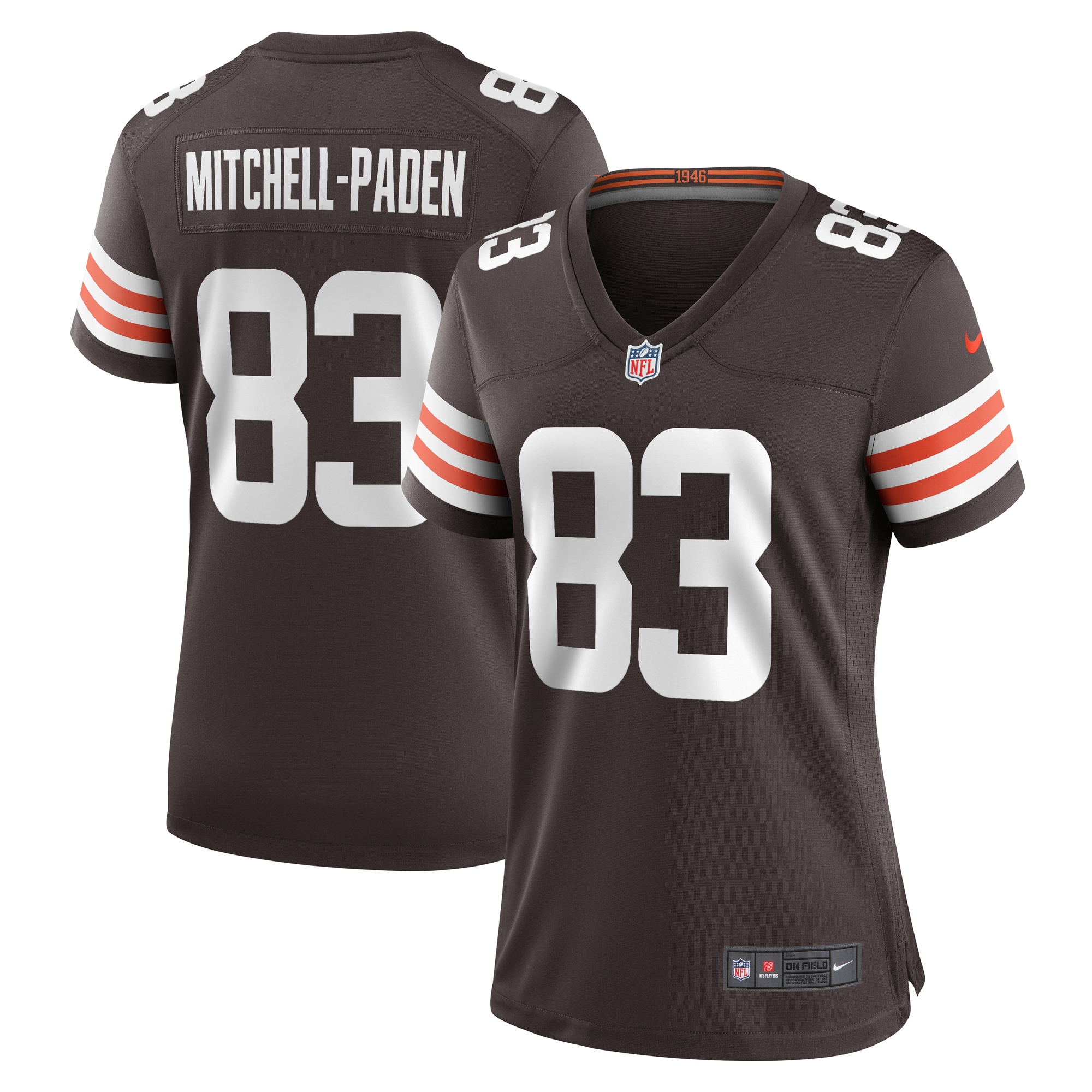 Zaire Mitchell-Paden Cleveland Browns Nike Women's Team Game Jersey -  Brown