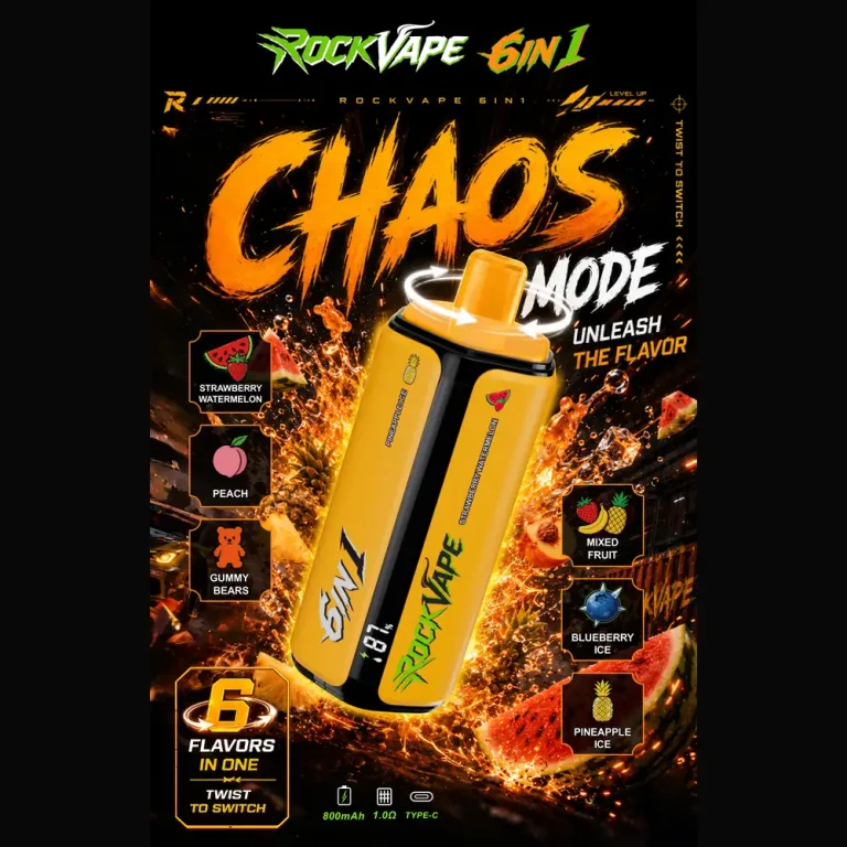ROCK VAPE 480K 6 in 1